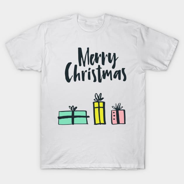 Christmas Presents T-Shirt by Favete